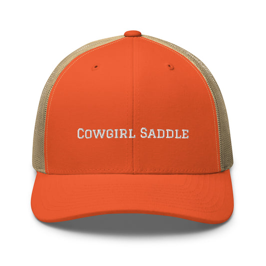 COWGIRL SADDLE Trucker Hat